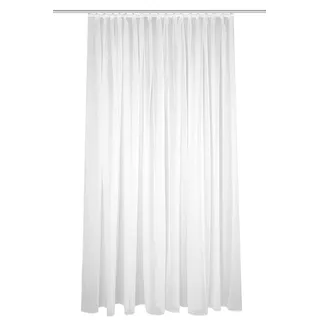 HOMEbasics SABLIO Faltenband 300 x 145 cm Weiß 1x