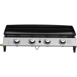 Habitat Garten Plancha jolly Grau , Metall , 49x23x84 cm , Grills, Gasgriller