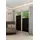 Plissee Klemmfix Pisa 75 x 210 cm schwarz