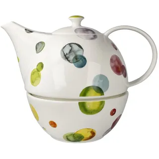 GOEBEL Teekanne mit Stövchen, Colori
