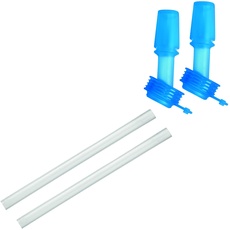 Camelbak eddy Kids Bottle Accessory 2 Bite Valves/2 Straws, Ice Blue