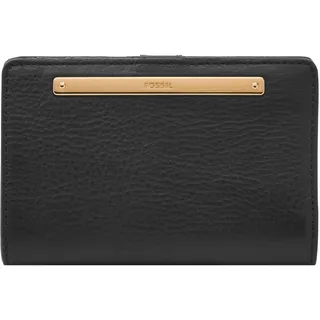 Fossil Liza Geldbörse Damen schwarz mit gold