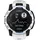 Instinct 3 BT 45 mm Kunststoffgehäuse schwarz Wechselarmband weiß M