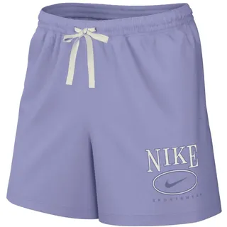 Nike Damen Short W NSW Club FLC FT MR 4  GX SHT HJ1282-533 S - Lilac Ice - S