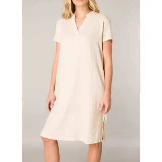 Base Level Tunikakleid »Yacin« Sommerkleid mit Leinen, beige
