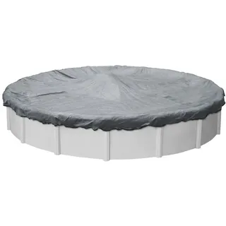Robelle 4018 Dura-Guard Mesh Winter Poolabdeckung für runde oberirdische Schwimmbäder, 5,5 m Pool