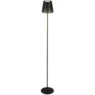 Briloner LED Akku Stehleuchte 3 in 1 130cm Schwarz