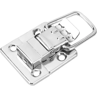 10 Stück Silber Verschluss Toggle Latch Catch Chest Case Koffer Boxen Truhen Schloss - Silber