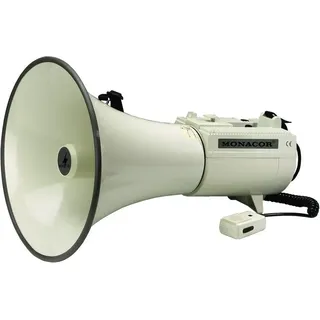 Monacor TM-45 Megaphon mit Handmikrofon, integrierte Sounds