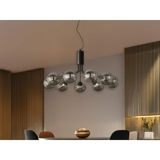 Pendelleuchte Honey Schwarz 9-flammig