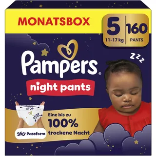 Pampers Baby-Dry Night Pants Gr. 5 (11-17 kg) 160 St.