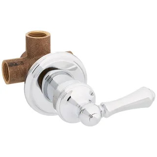 Pfister 015-38BC 4-Port Umstellventil mit massivem Metall Hebelgriff