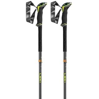 Leki Sherpa FX.One Carbon 130 cm naturalcarbon-neonyellow-white
