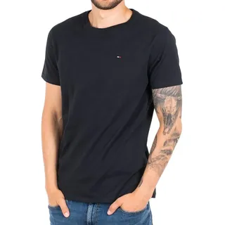 Tommy Hilfiger Original Ultra Slim Fit Kurzarm-T-Shirt schwarz XS
