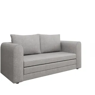 panda möbel gmbh Arelis Schlafsofa mit Bettfunktion, - Dunkelbraun - Dunkelbraun