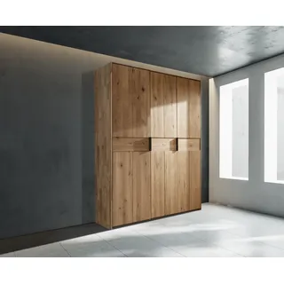 Home Affaire Drehtürenschrank Huven 156 x 218 x 65 cm Braun