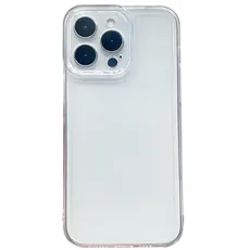 PASUTO Kompatibel mit iPhone 12 Pro, stoßfest, vergilbungsfrei, Hartschale, transparente Rückseite aus TPU für 6,1 Zoll (transparent)