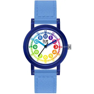 ICE-Watch 024503 Kinderuhr analog Gehäusefarbe Blau Silikonarmband Blau