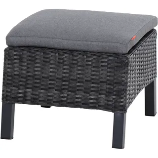 Siena Garden Taranto Gartenhocker 57 x 54 x 80 cm grau 1 St.