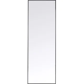 Kare Spiegel Bella 30 x 130 cm Schwarz