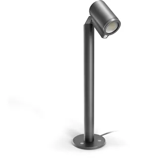 Steinel Wegeleuchte Spot Way SC 24V, RGBWW, 16 Mio. Farben, Bewegungsmelder, dimmbarer Gartenstrahler, App-Steuerung, Plug & Play, IP65