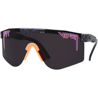 Pit Viper Originals Naples Radsportbrille Unisex Halbrandlos Schwarz