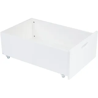 Waldin Schublade für 7in1 Babybett, Kinderbett, KEIN BETT,Weiß - Weiß