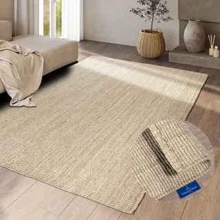 Villeroy & Boch Rosalie Juteteppich 160 x 230 cm Naturweiß/Beige
