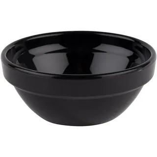 APS 79019 Schälchen FRIENDLY BOWL Ø 7,5 cm, Höhe 3,5 cm, 50 ml, schwarz, hergestellt aus gebrauchtem Plastik, Made in Germany