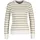 Stretch Cotton Cable Stripe C-Neck M