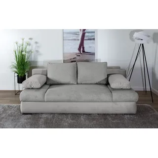 Collection AB Schlafcouch Polyester 2-Sitzer Grau
