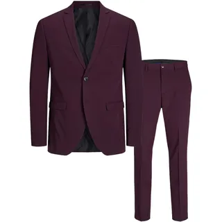 JACK & JONES Herren Jprcosta Suit Anzug, Winetasting/Fit:super Slim Fit, 54
