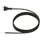 241 175 Zuleitung H05VV-F 2x1 0mm2 L 3 0m sw wire/CEE7/17 241175