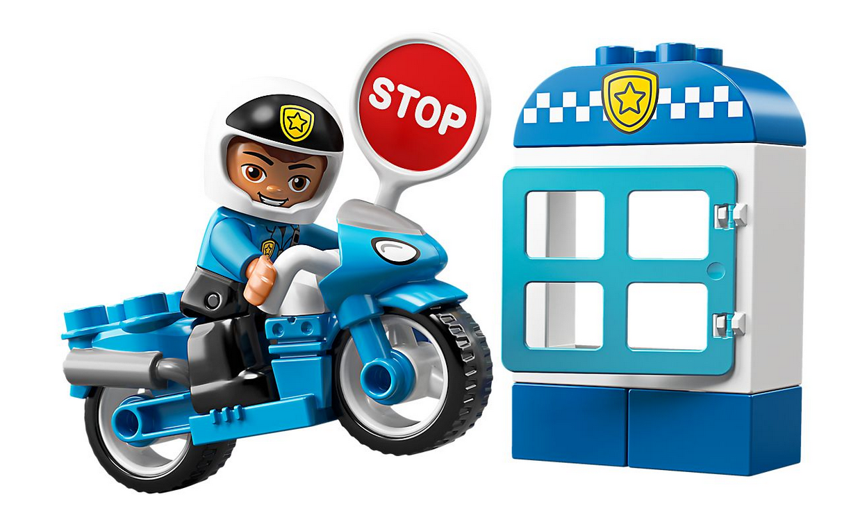 Bild von Duplo Polizeimotorrad 10900