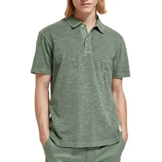 Scotch & Soda 174564 Kurzarm-poloshirt - Seaweed - XL