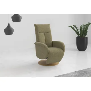 OTTO home TV-Sessel Glendale Polyester 75 x 112 x 82 cm Grün mit Aufstehhilfe, 2 Motoren und Akku