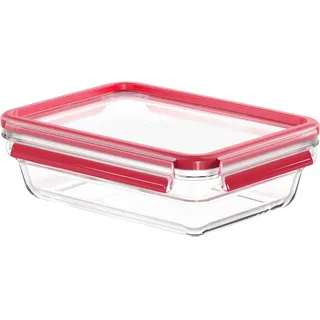 Emsa Frischhaltedose rechteckig rot 1,1 l 2-teiliges Set