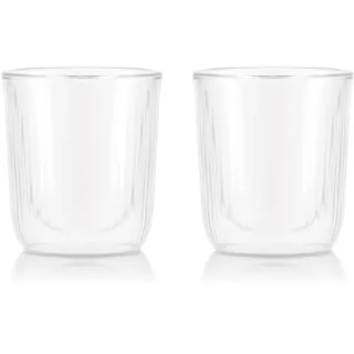 Bodum Douro 12124-10 Set mit 2 Sake-Gläsern, doppelwandig, 0,145 l