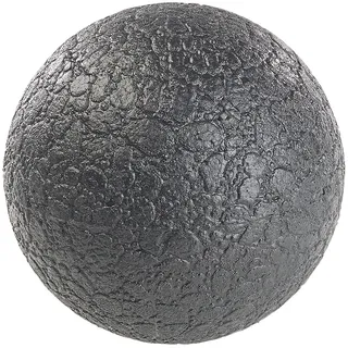 newgen medicals Faszienball: Massage-Ball und Faszien-Trainer für Rücken & Co., Ø 12 cm, schwarz (Massage-Kugel, Massageball Faszien, Füße)