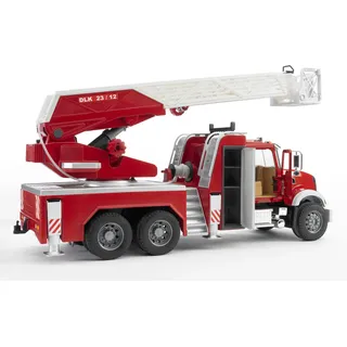 Bruder 02821 - MACK Granite Feuerwehrleiterwagen inkl. Pumpe 1:16