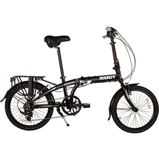 Bounty Citylite Faltrad | Leichter Aluminiumrahmen | 6-Gang Shimano Schaltung mit Revo Shifters | Perfekt für Pendler | Faltrad | Erwachsenenrad