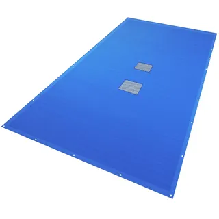VOUNOT Poolabdeckung Blau 4,00 m