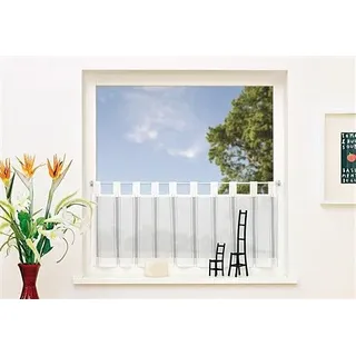 Gerster Scheibengardine »Silvana« Schlaufen 1 Stk. tlg. HxB: 50x150,