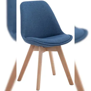 CLP Esszimmerstuhl Borneo V2 Polyester Blau