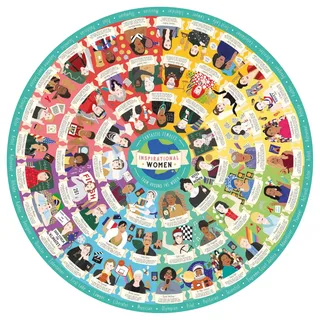 Abrams & Chronicle Books Inspirational Women 1000 Piece Jigsaw Puzzle,