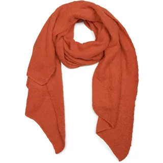 Stylebreaker "Asymmetrischer unifarbener Web Schal", 1 Stk., orange,