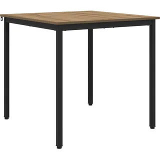vidaXL Esstische 80 x 80 x 75 cm Holzwerkstoff Artisan-Eiche - Braun