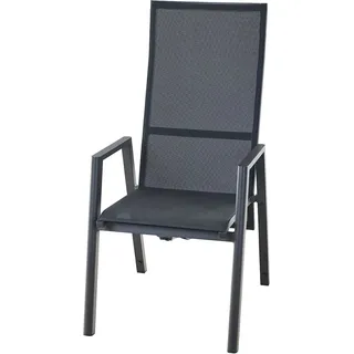 Siena Garden Sessel Bologna Move 113,5 x 56,5 x 75,5 cm Anthrazitgrau Matt