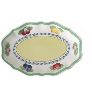 Villeroy & Boch French Garden Fleurence Beilagenschale, Premium Porzellan, Weiß/Bunt