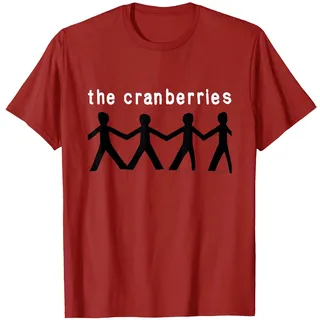 The Cranberries Papiermenschen T-Shirt, Damen, Cranberry, XS